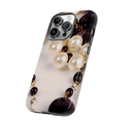 Protective Phone Case – Noir Pearl