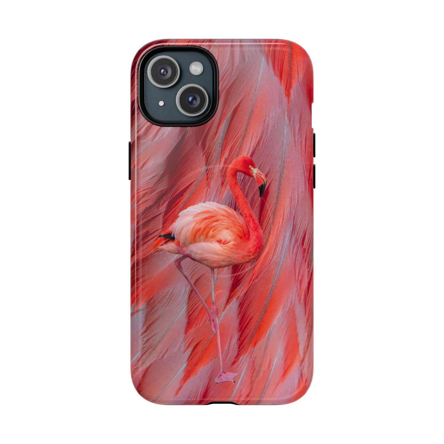 Protective Magnetic Phone Case – Scarlet Plume