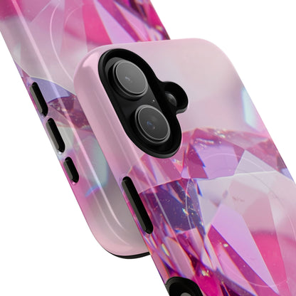Protective Magnetic Phone Case – Pink Ice