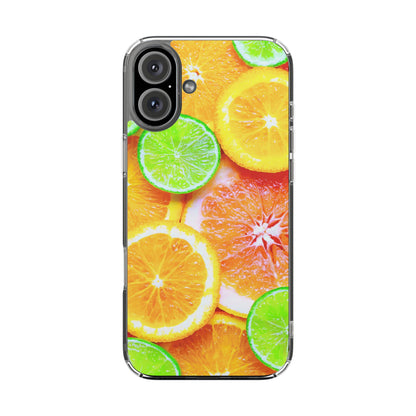 Clear Phone Case – Sunkissed Citrus