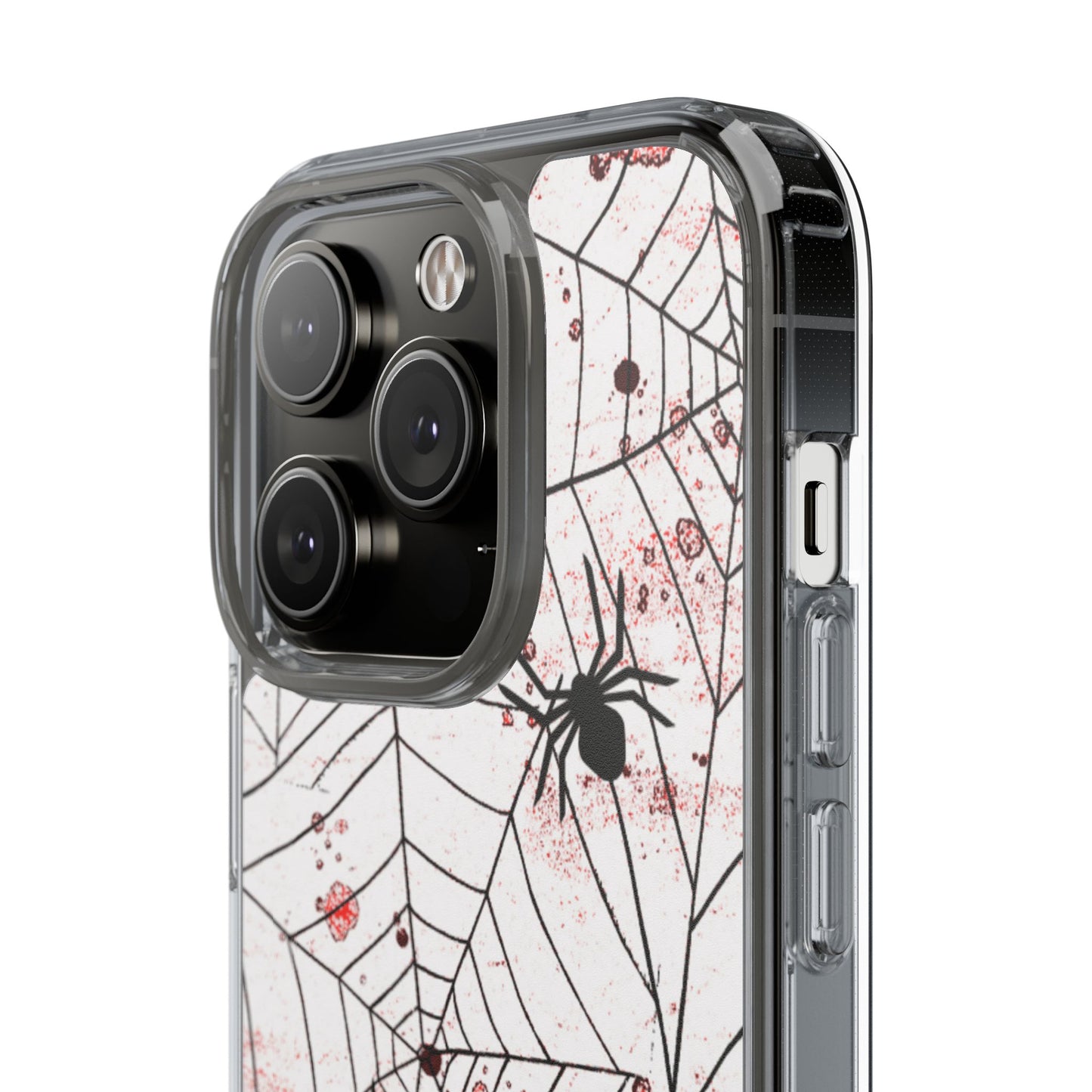 Clear Phone Case – Blood Web