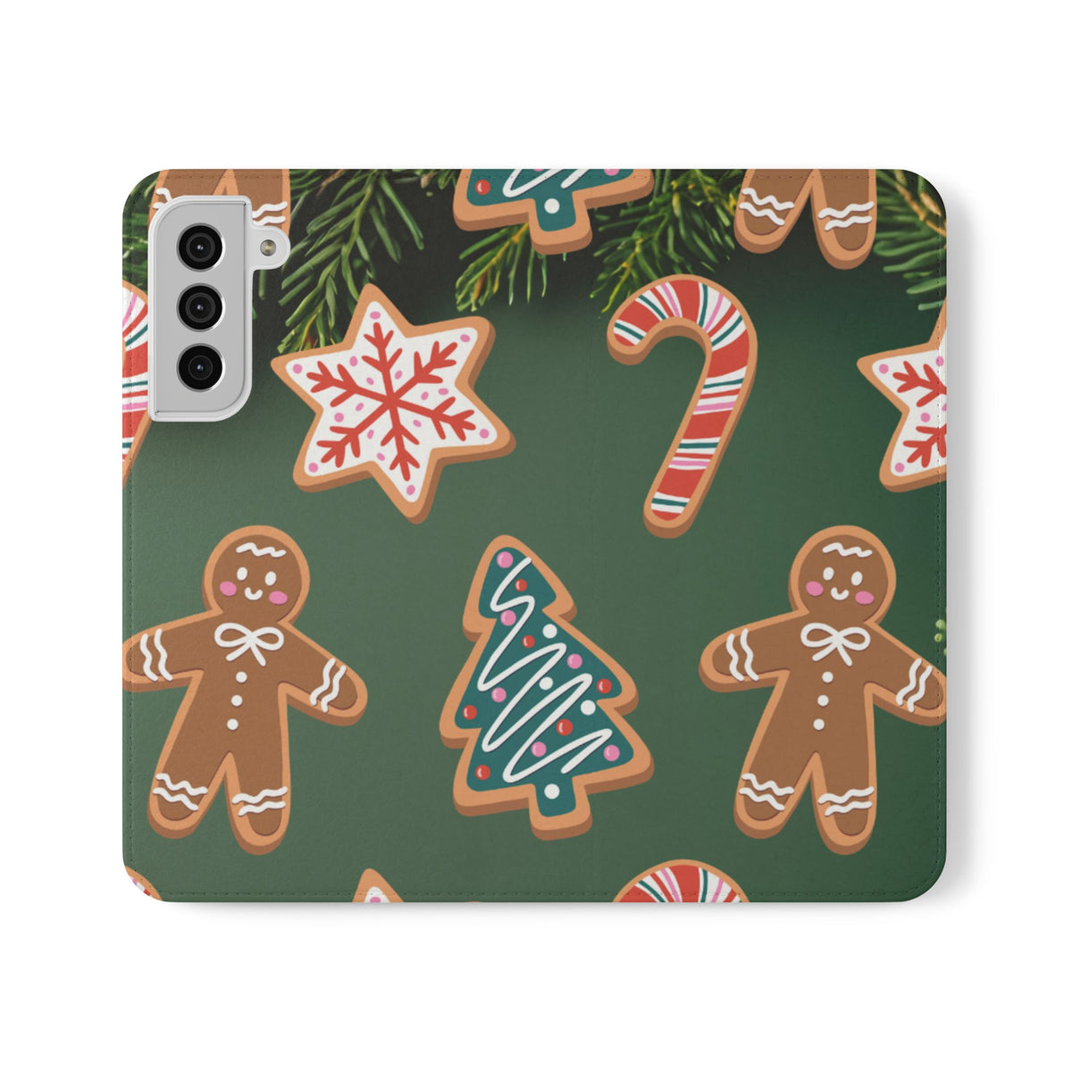 Flip Case – Cookie Season – Compatible with iPhone 11–17 & Samsung Galaxy S21–S25 Series