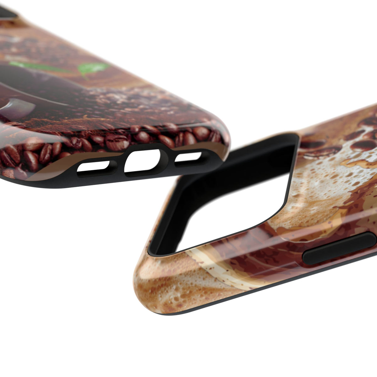 Impact-Resistant Phone Case – Love at First Sip – Compatible with iPhone 11–17 & Samsung Galaxy S22–S26 Series