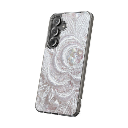Clear Phone Case – Lace Veil