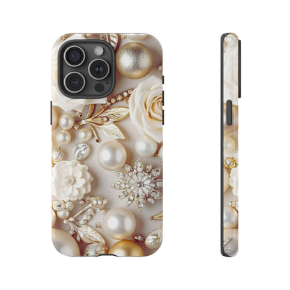 Protective Phone Case – Ivory Opulence