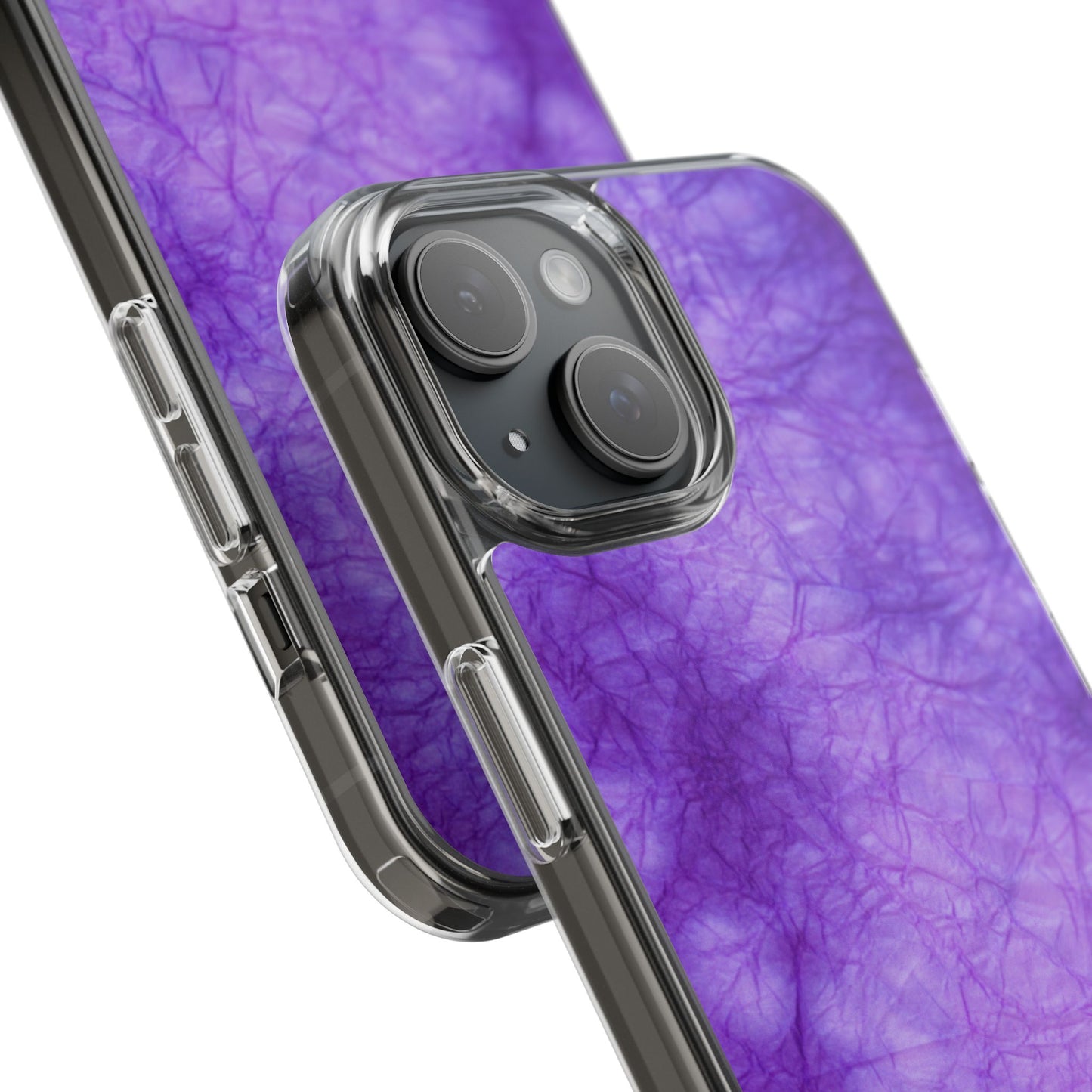 Clear Phone Case – Neon Dusk