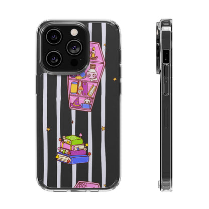 Clear Phone Case – Booked to Death