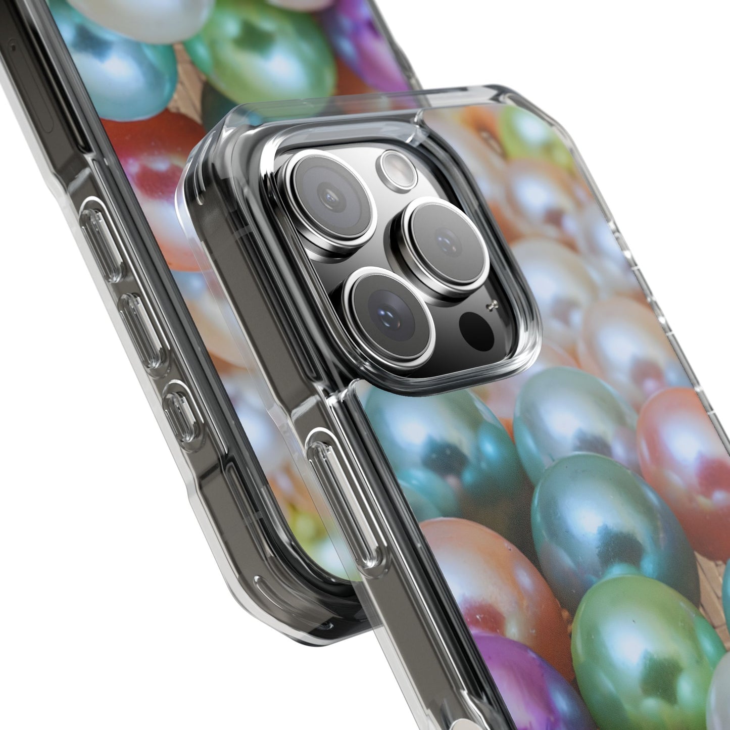 Clear Magnetic Phone Case – Pearl Pop