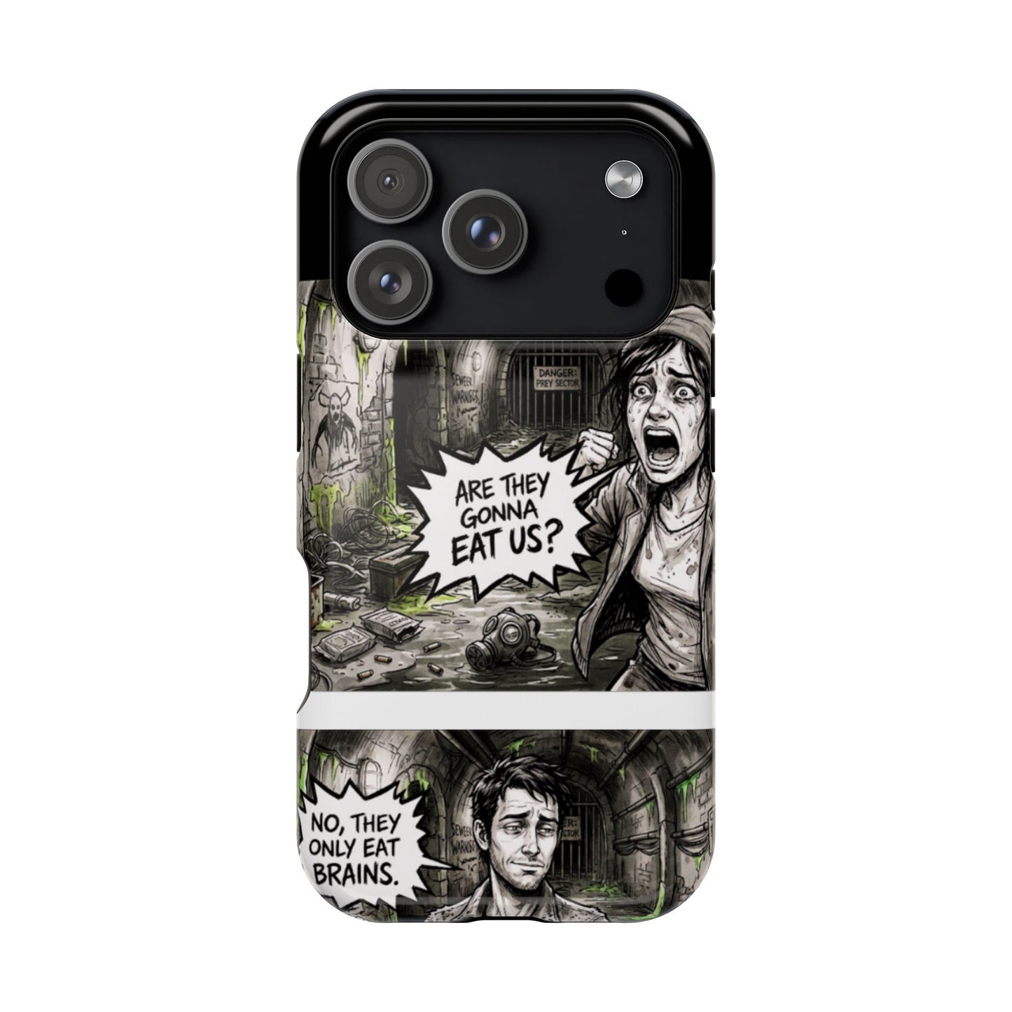 Wireless-Charging Compatible Case – Brains Only