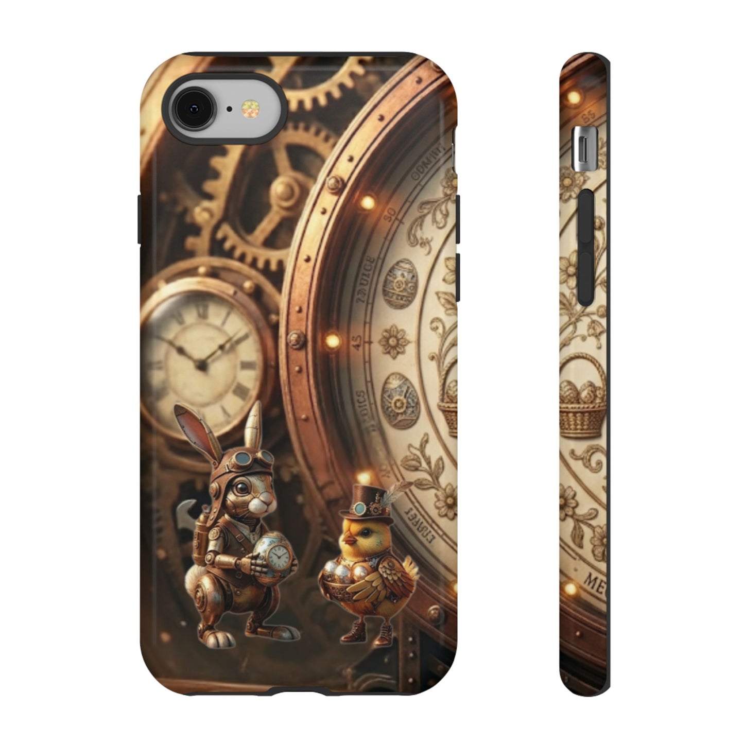 Protective Phone Case – Clockwork Cottontail