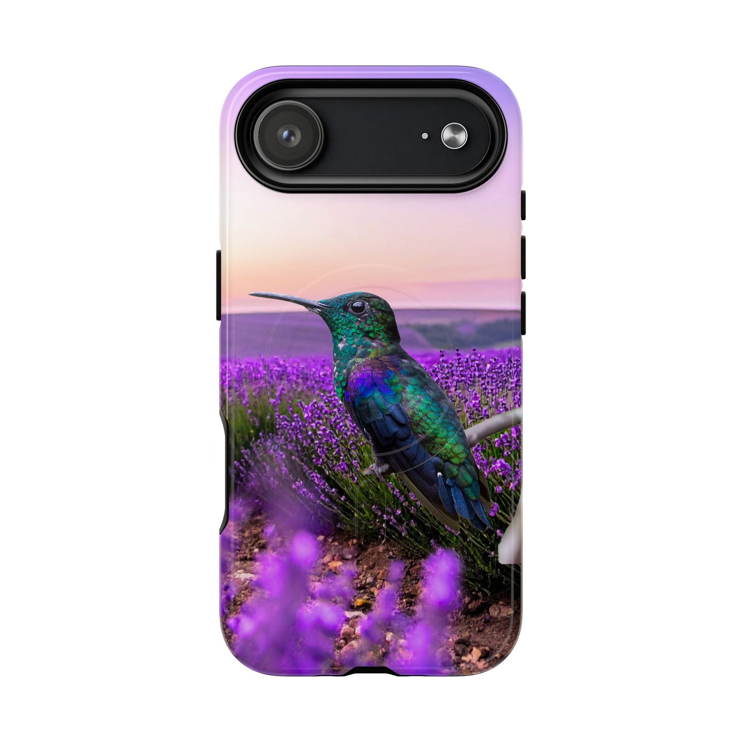 Protective Magnetic Phone Case – Hummingbird Reverie