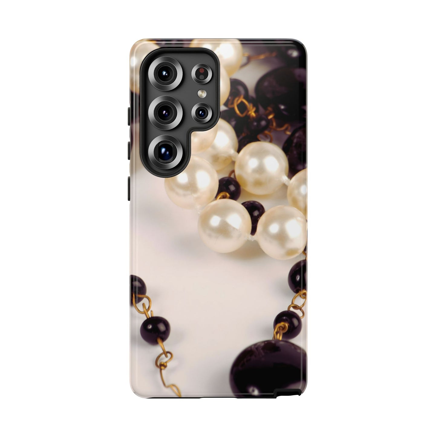 Protective Phone Case – Noir Pearl