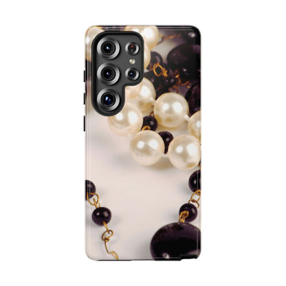 Protective Phone Case – Noir Pearl
