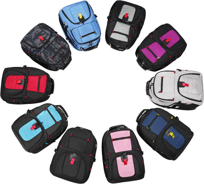 Large Backpack for Men, Extra Large Laptop Backpacks for Men Women, Water Resistant Travel Backpack Airline Approved Business Work Bag with USB Charging Port Fits 17 Inch Computer, Black