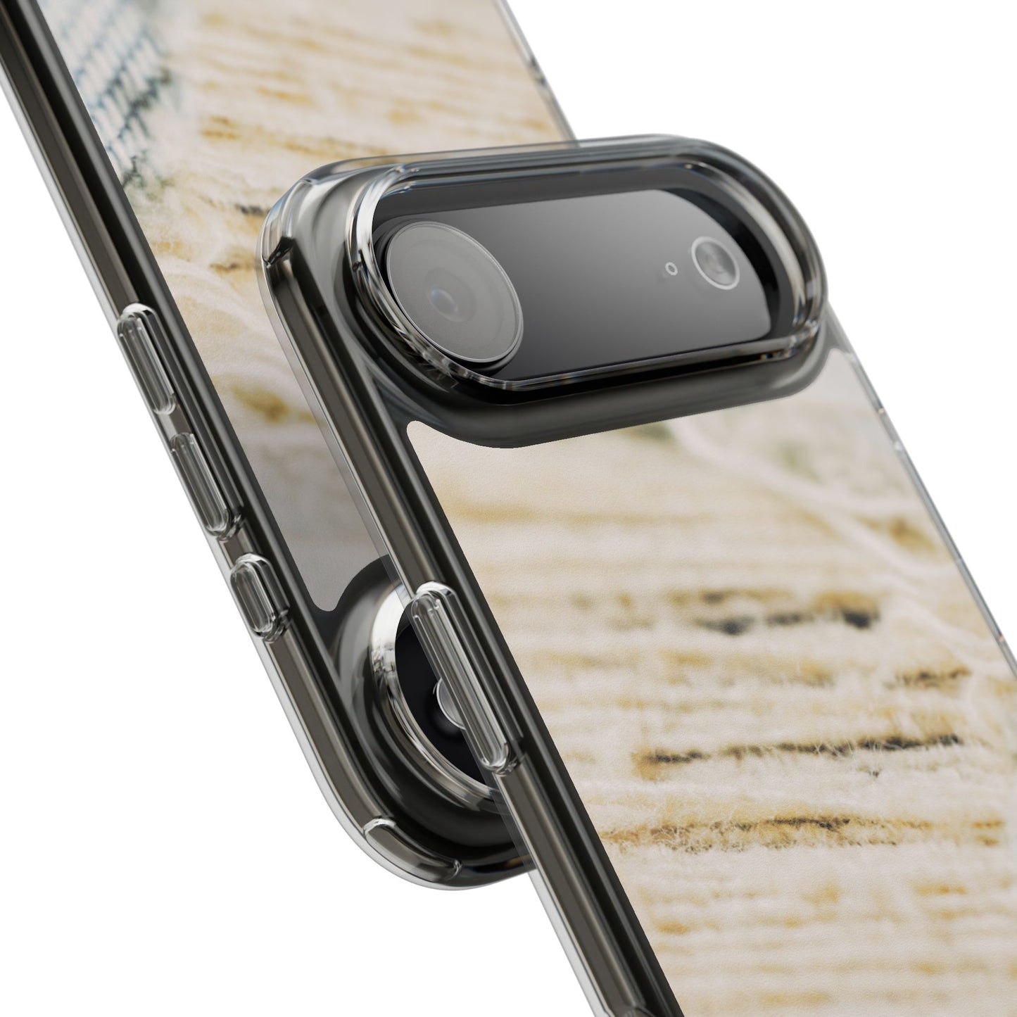 Clear Phone Case – Woven Warmth