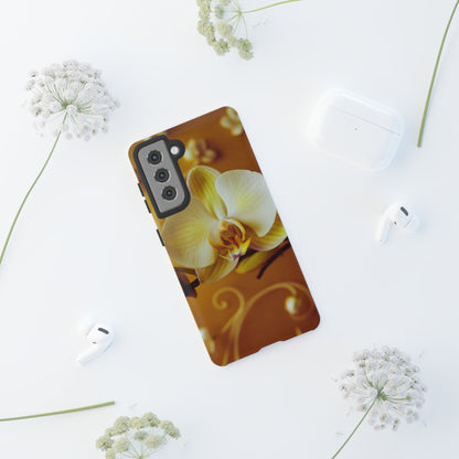 Protective Phone Case – Amber Orchid
