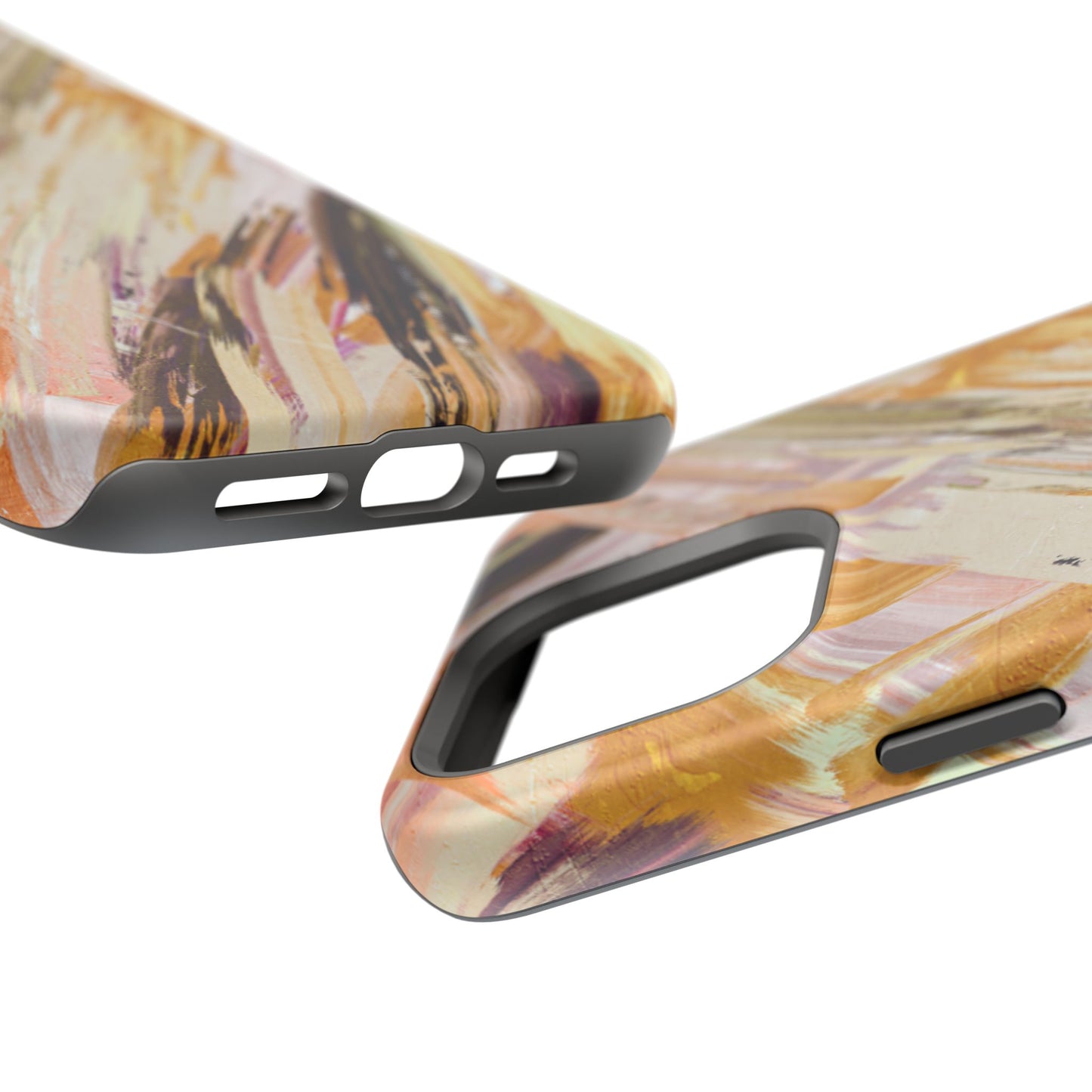 Impact-Resistant Phone Case – Brush & Bronze