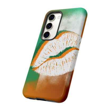 Protective Phone Case – Irish Lip