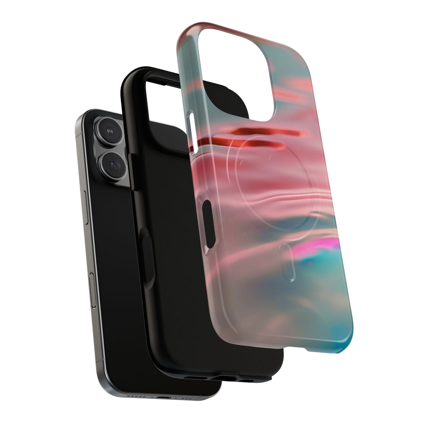 Protective Magnetic Phone Case – Liquid Sunset