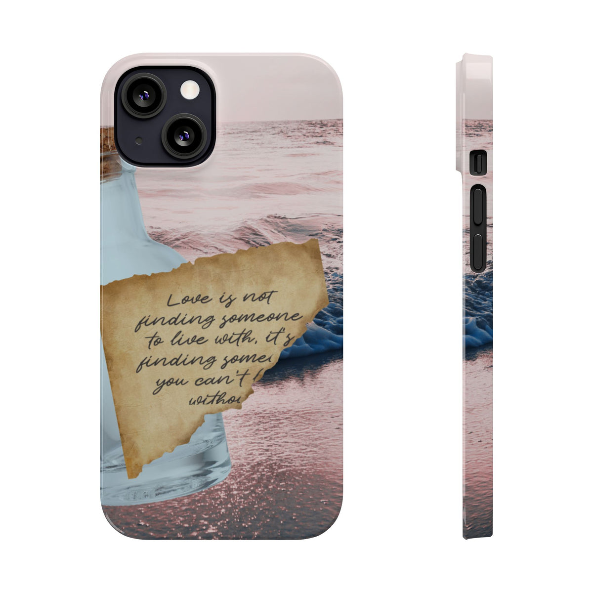Slim Phone Case – Written in the Tide