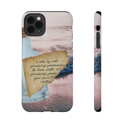 Impact-Resistant Phone Case – Written in the Tide – Compatible with iPhone 11–17 & Samsung Galaxy S22–S26 Series