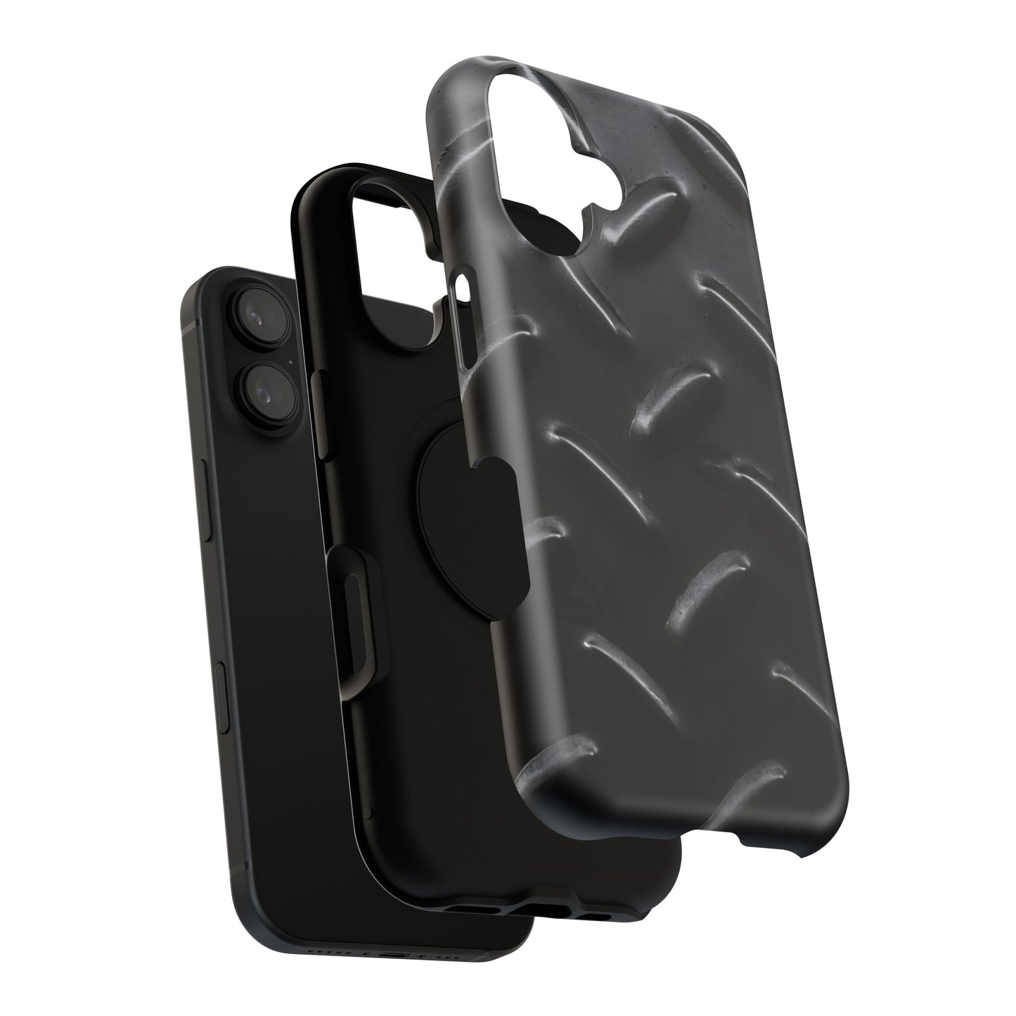 Impact-Resistant Phone Case – Blackout Plate