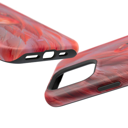 Impact-Resistant Phone Case – Scarlet Plume