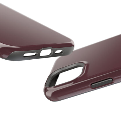 Impact-Resistant Phone Case – Mulled Wine – Compatible with iPhone 11–17 & Samsung Galaxy S22–S26 Series