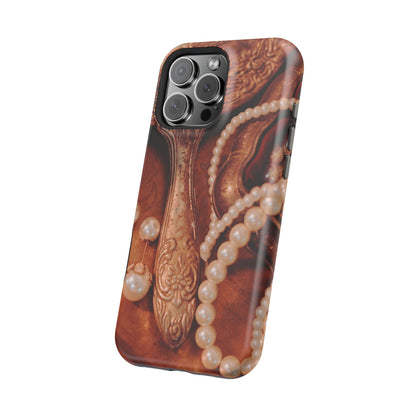 Wireless-Charging Compatible Case – Bronze Vanity