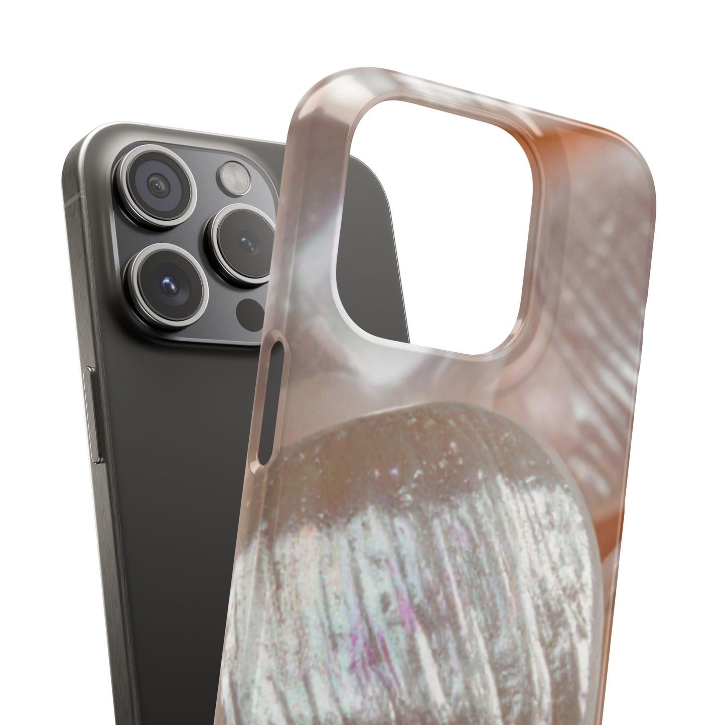 Snap Phone Case – Blush Pearl