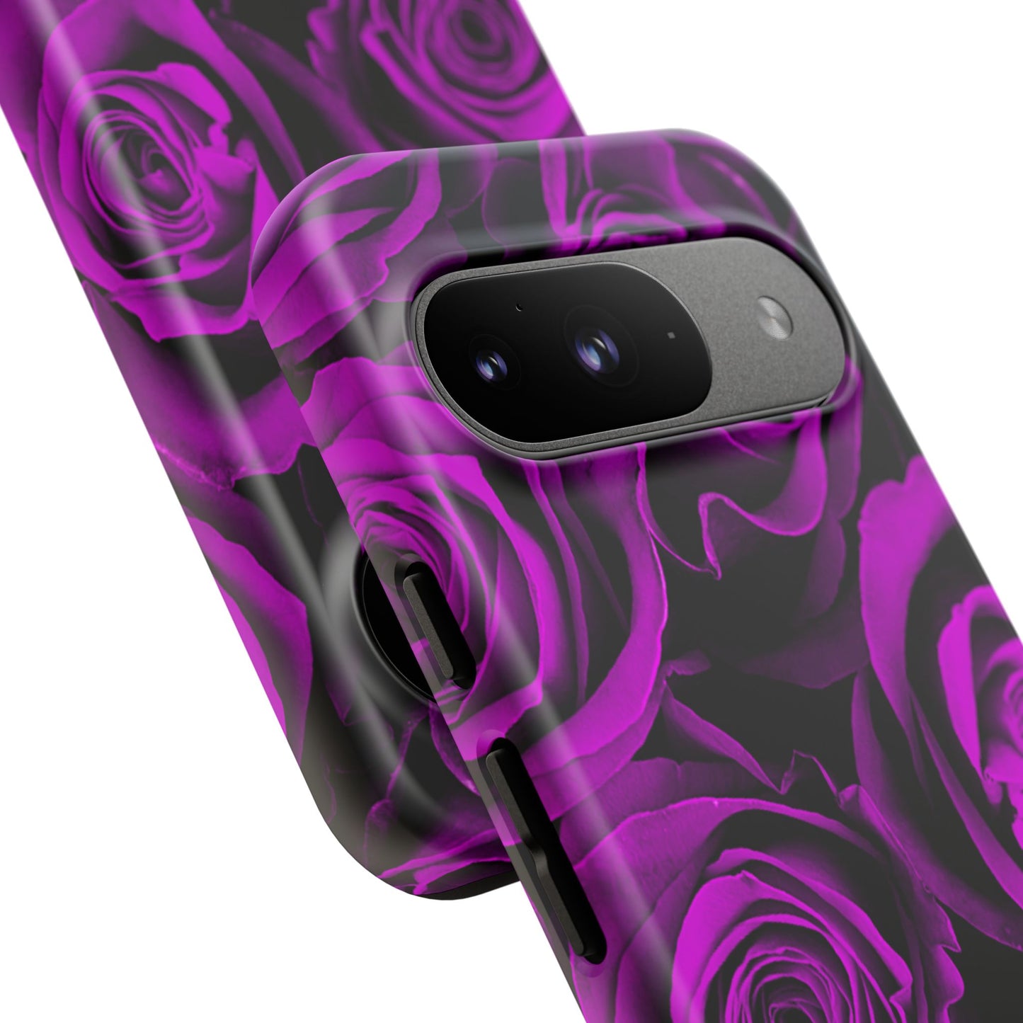 Protective Phone Case – Amethyst Roses