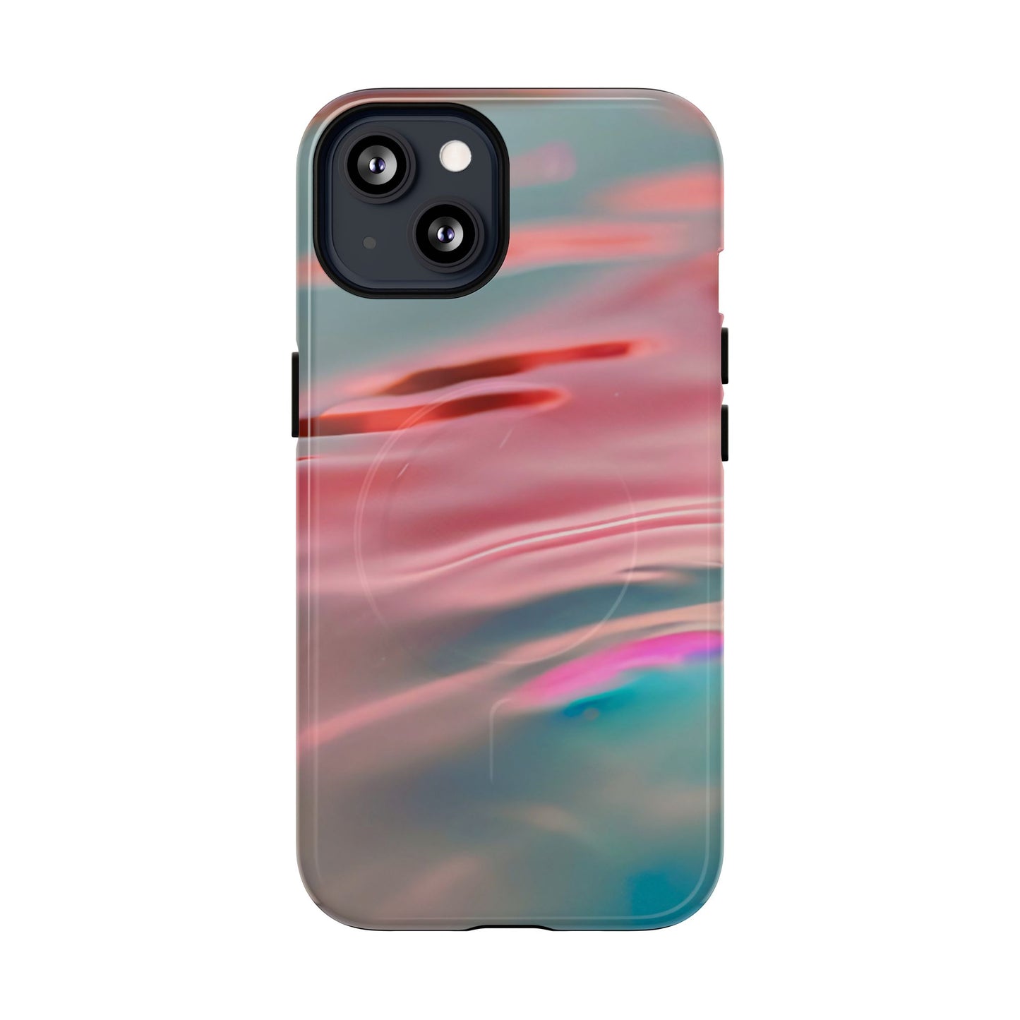 Protective Magnetic Phone Case – Liquid Sunset