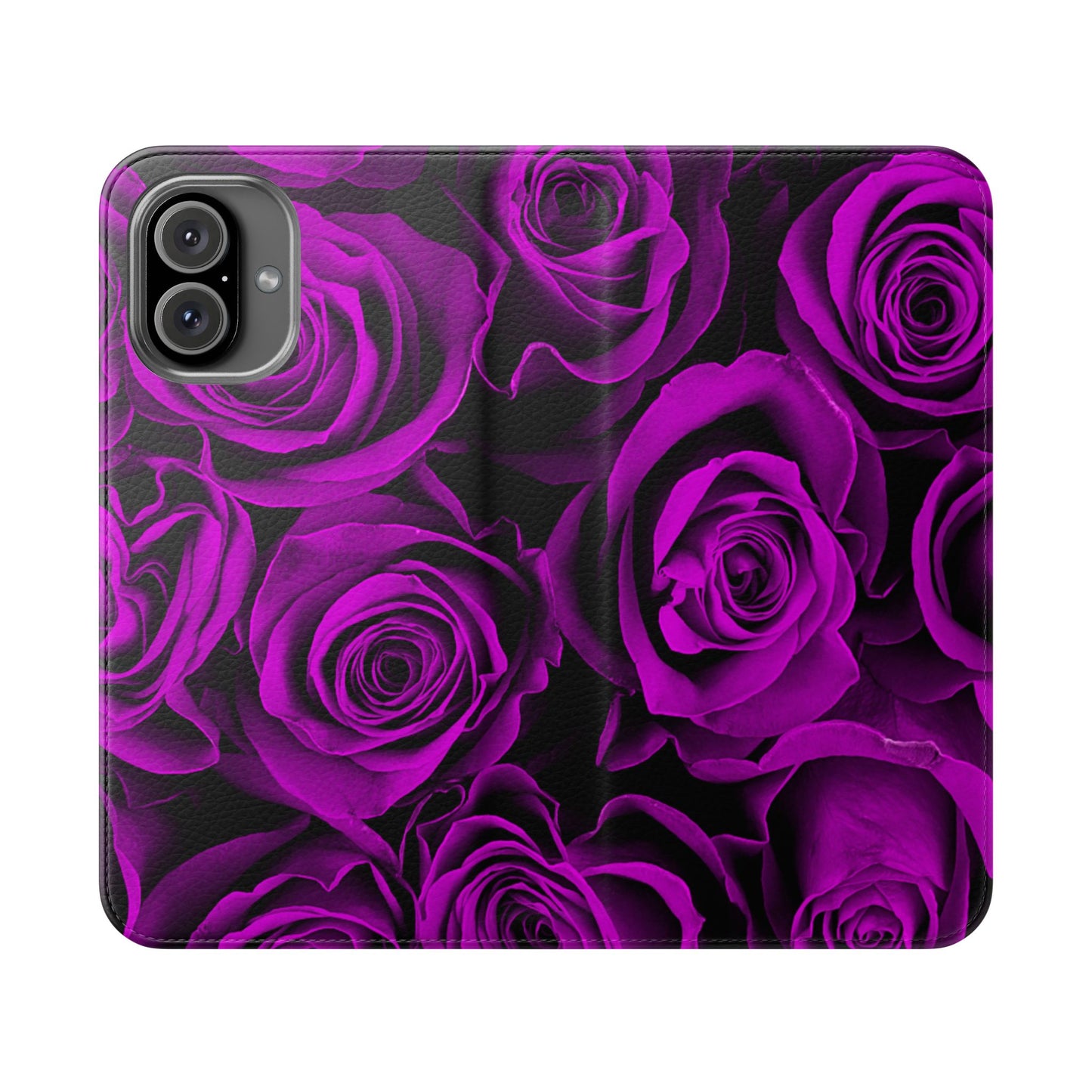 Flip Case – Amethyst Roses