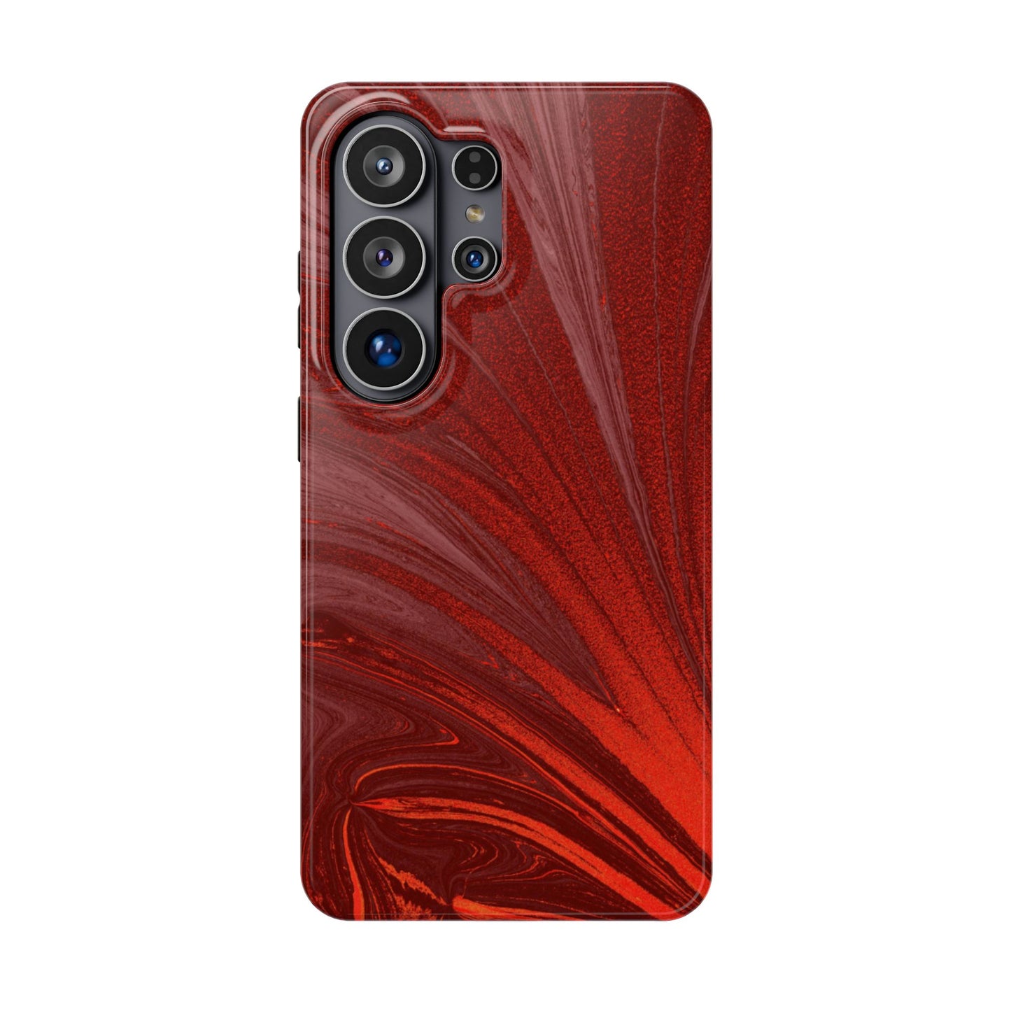 Impact-Resistant Phone Case — Crimson Current