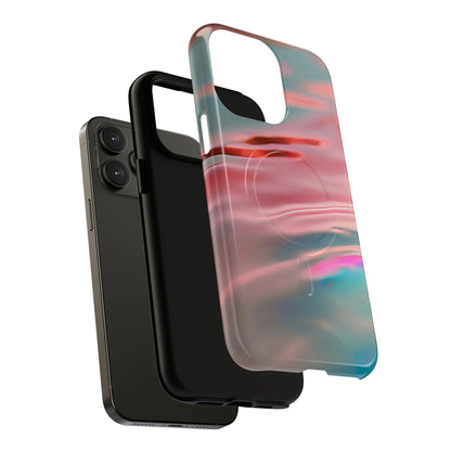 Protective Magnetic Phone Case – Liquid Sunset