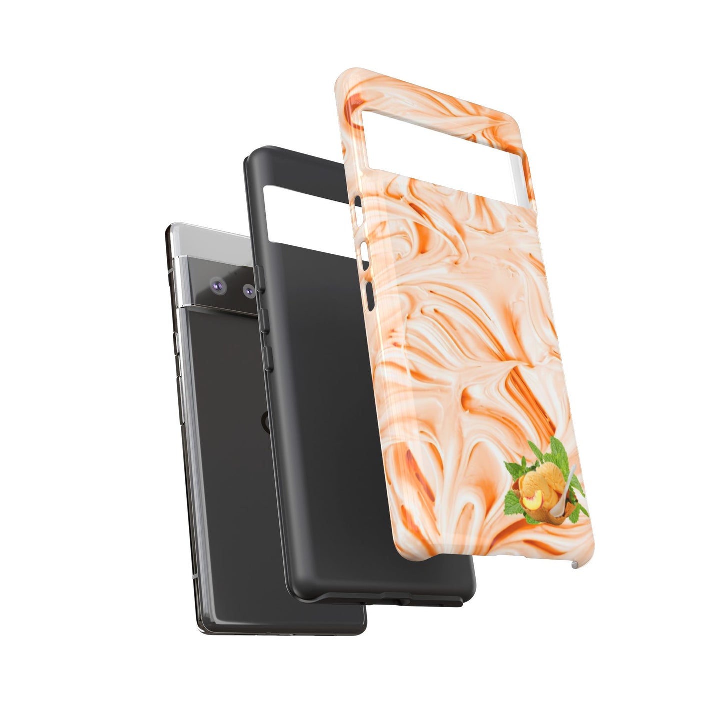 Protective Phone Case – Peach Sorbet