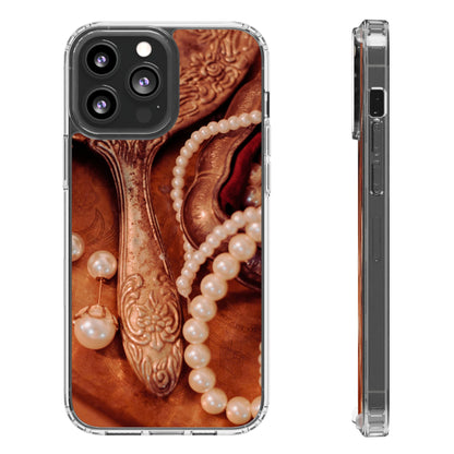 Clear Phone Case – Bronze Vanity