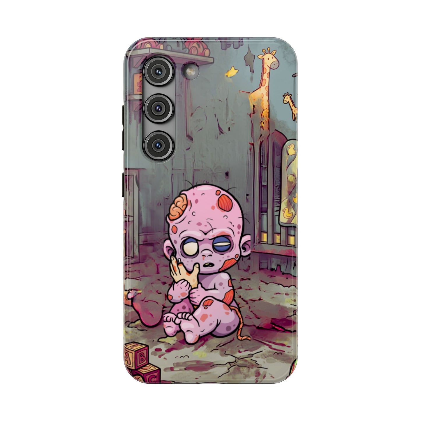 Zombie Baby Phone Case — Cute Creepy Impact-Resistant iPhone Case