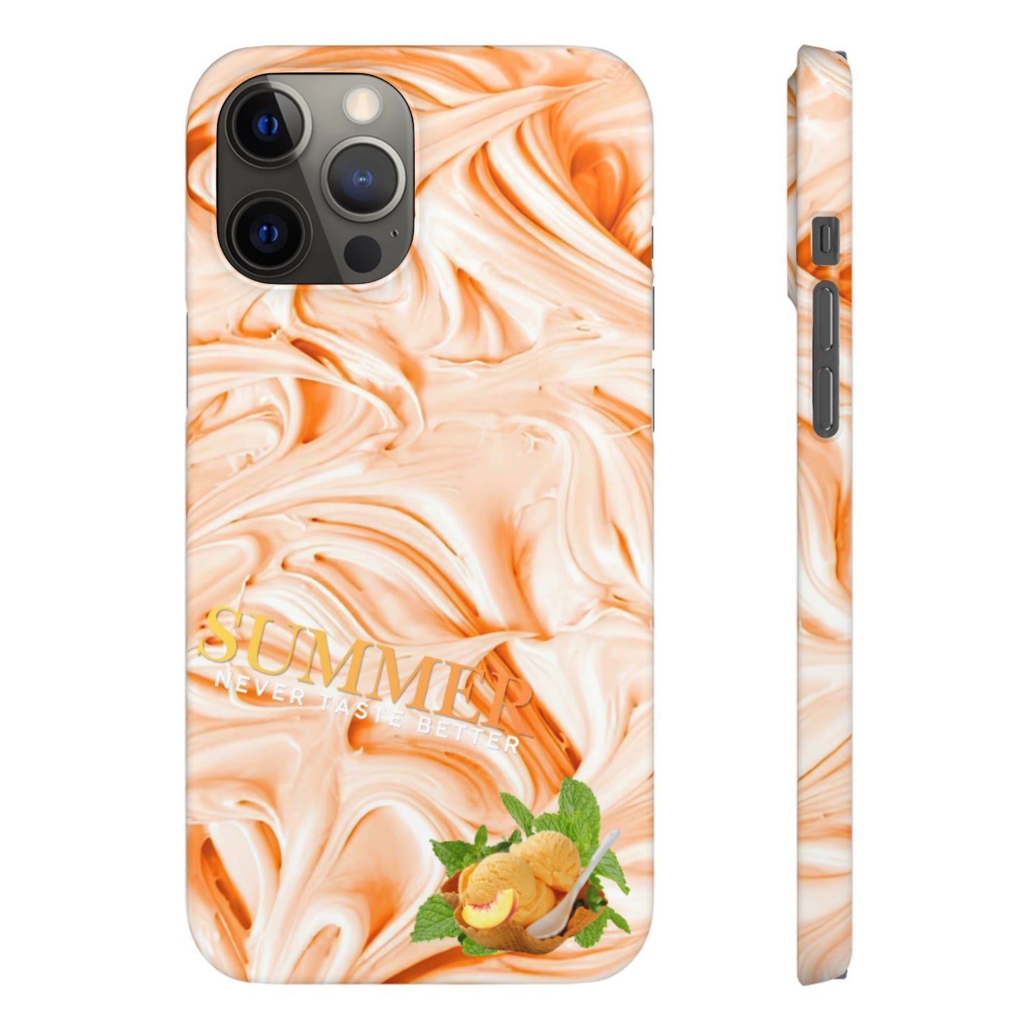 Snap Phone Case – Peach Sorbet