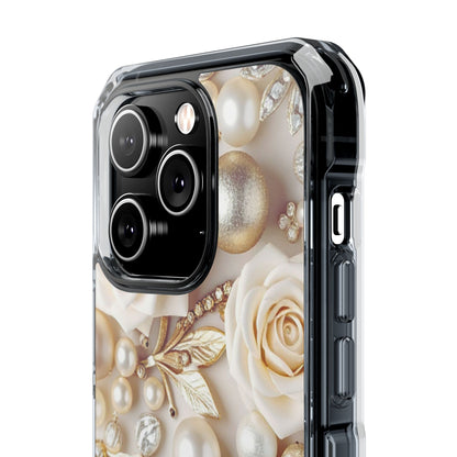 Clear Magnetic Phone Case – Ivory Opulence