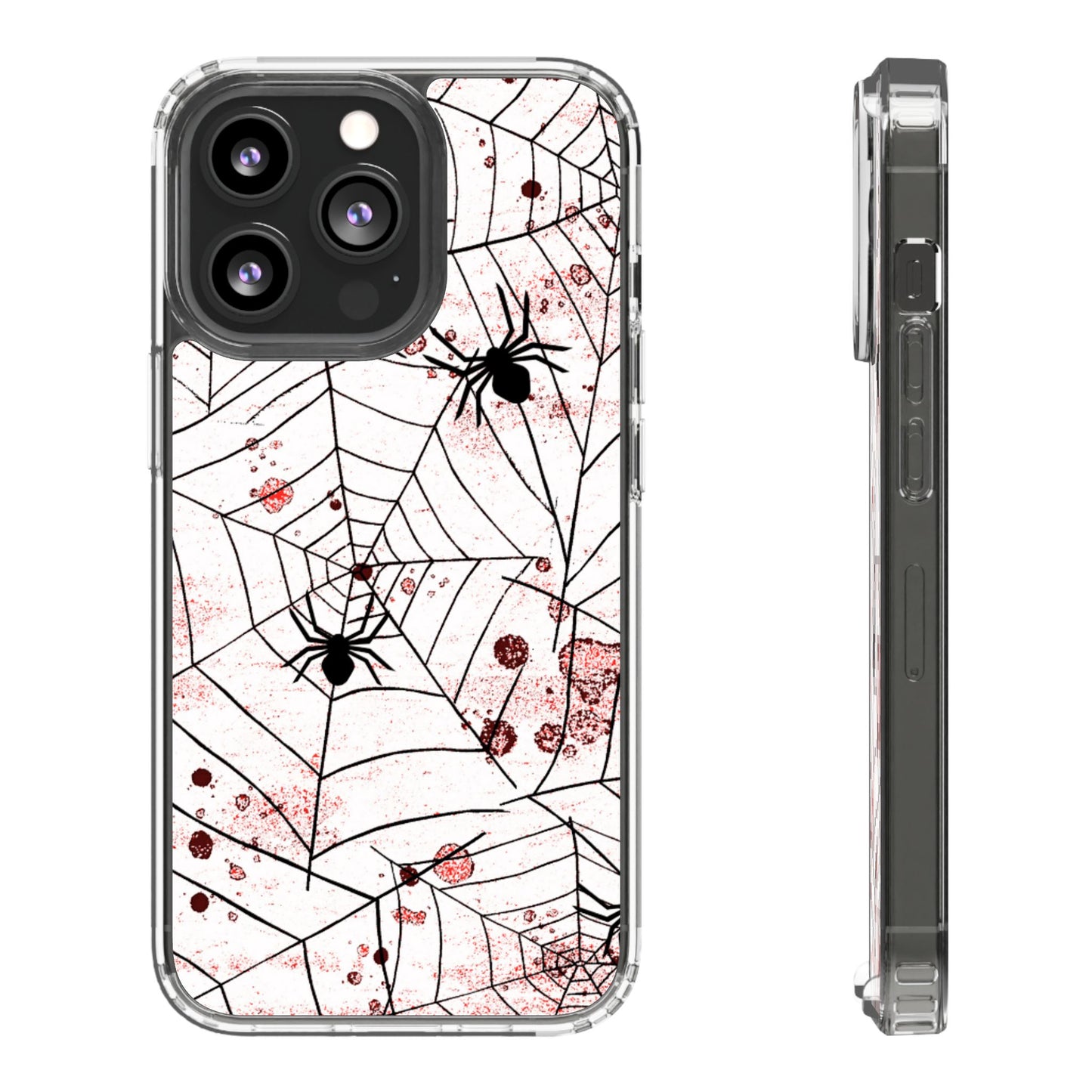 Clear Phone Case – Blood Web