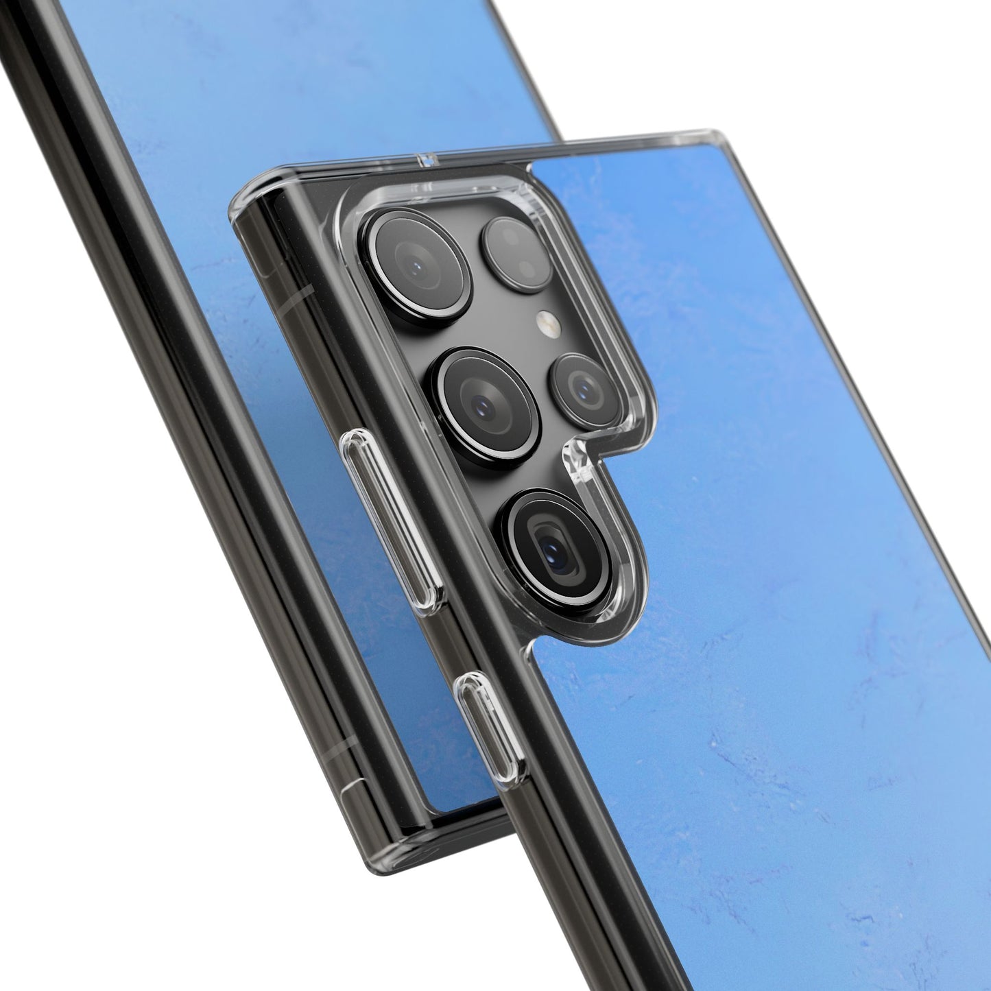 Clear Phone Case – Azure Fade