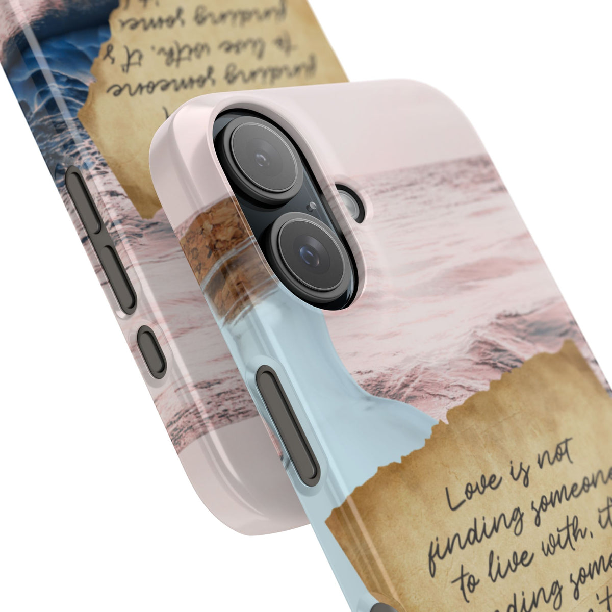 Slim Phone Case – Written in the Tide