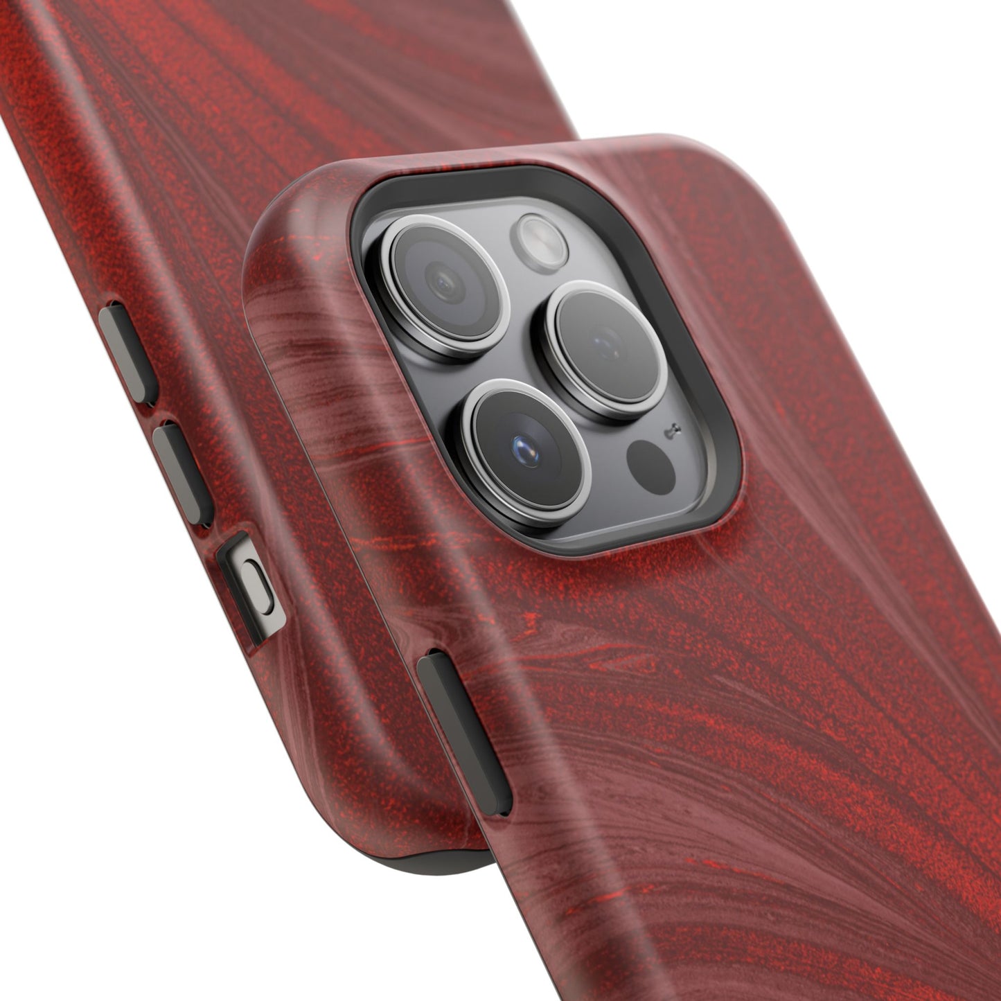 Impact-Resistant Phone Case — Crimson Current