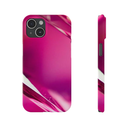 Slim Phone Case – Magenta Motion