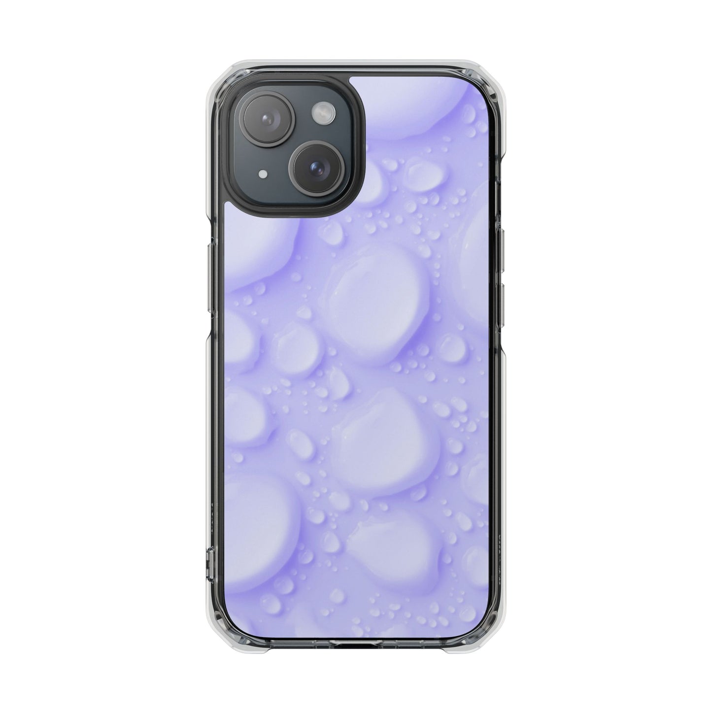 Clear Magnetic Phone Case – Lilac Dew
