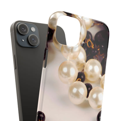 Snap Phone Case – Noir Pearl
