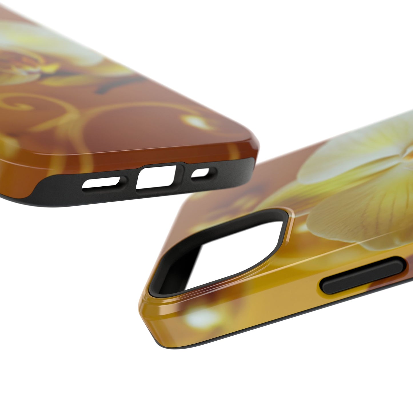 Protective Phone Case – Amber Orchid