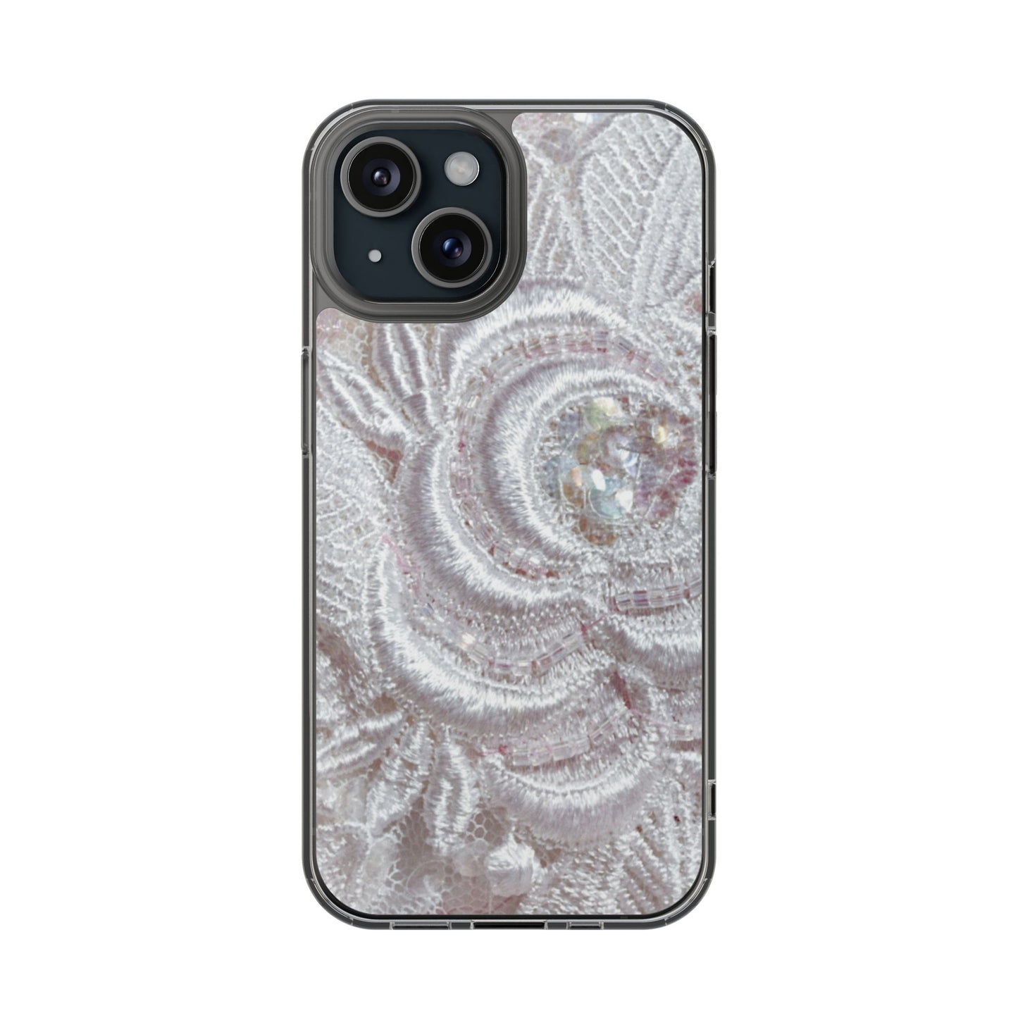 Clear Magnetic Phone Case – Lace Veil