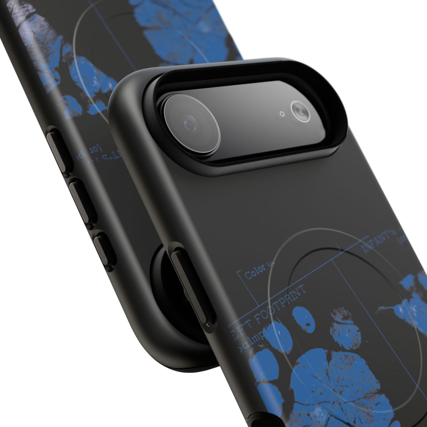 Protective Magnetic Phone Case – Mom’s Little Blue Footprints